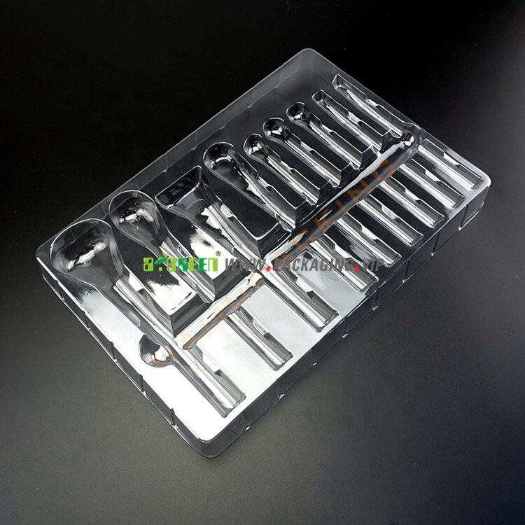 High Transparent Blister Tray for makeup brushes