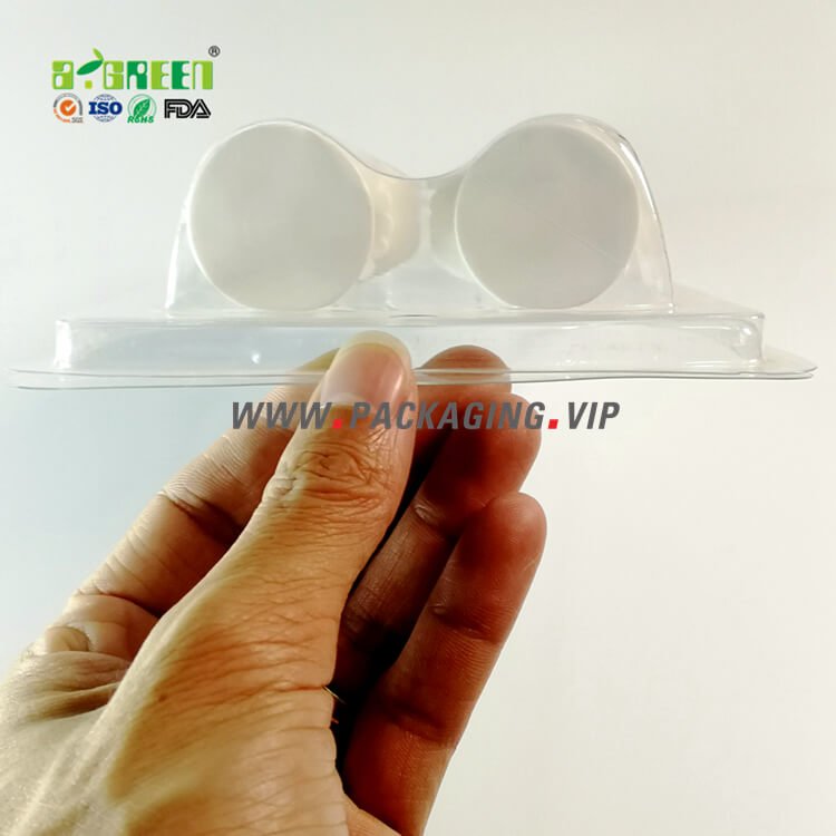 clamshell for syringe with hanger hole high quality