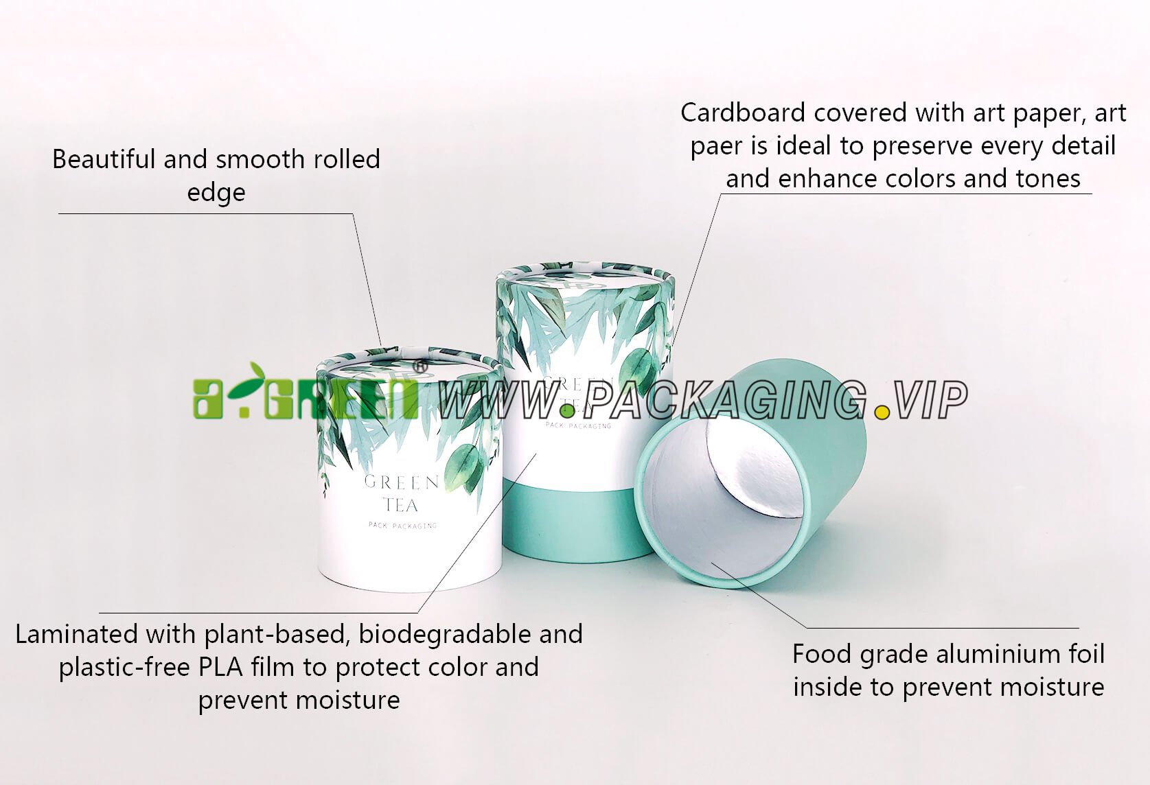 paper tube food packaging