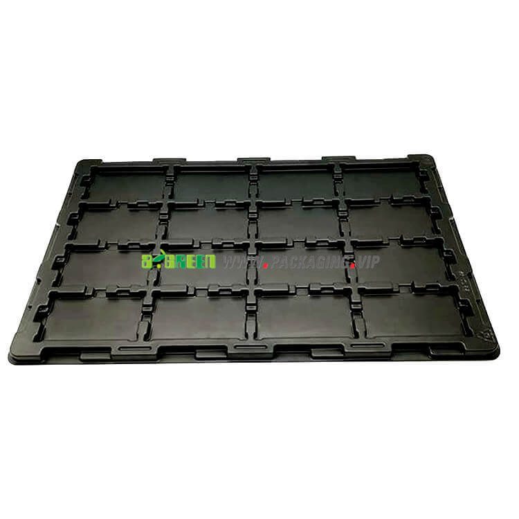 Black PS Blister Packaging Tray