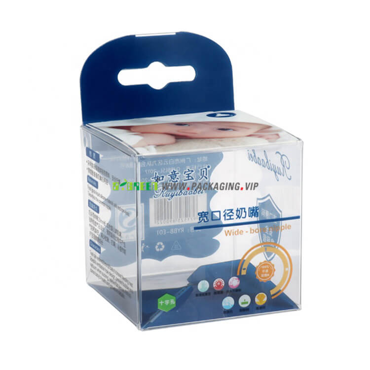 foldable plastic packaging box