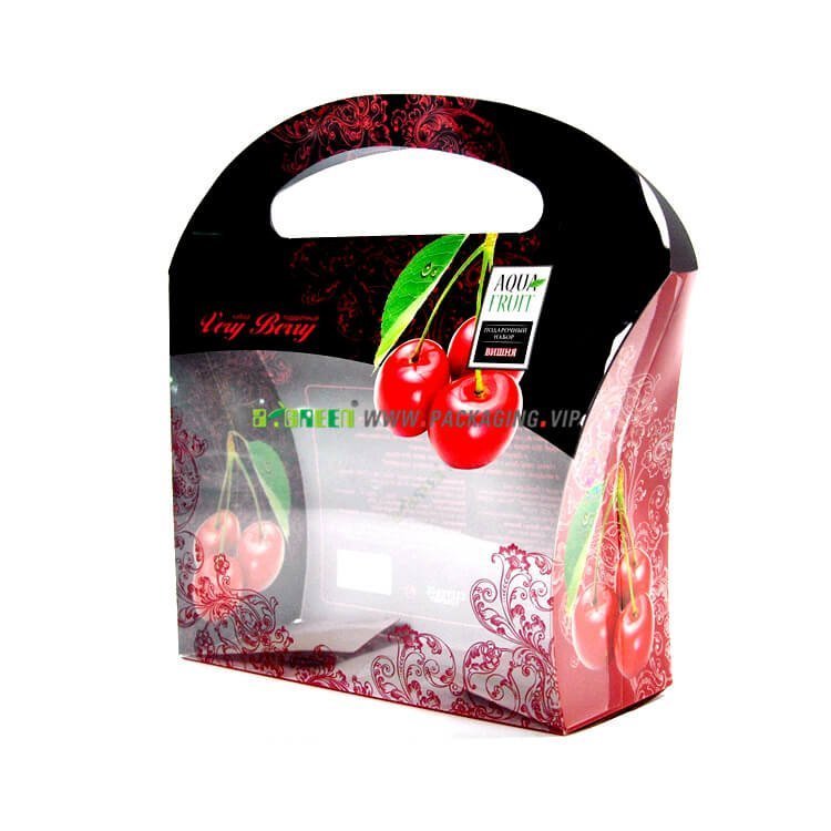 Portable PVC gift box packaging