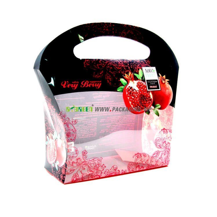 Portable PVC gift box packaging