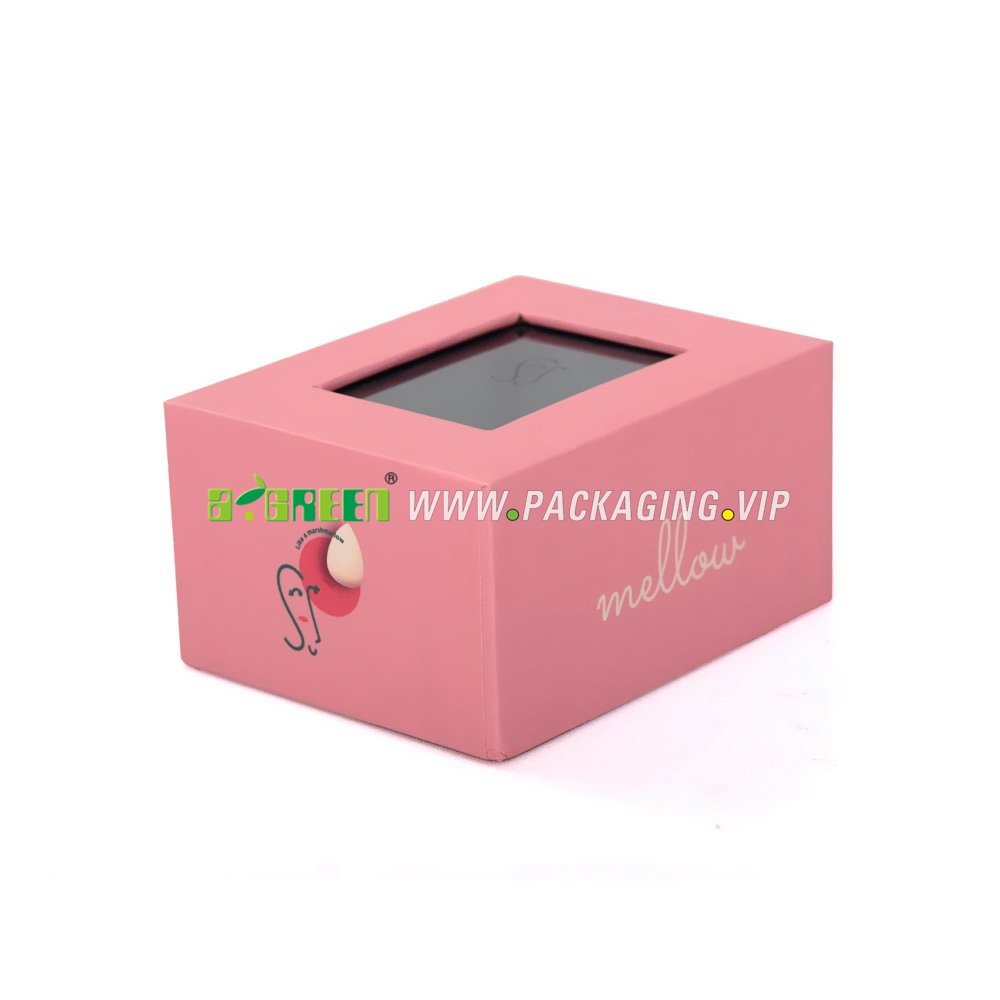gift box with clear window