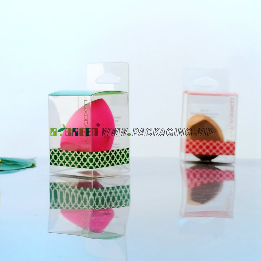 makeup sponge packaging box