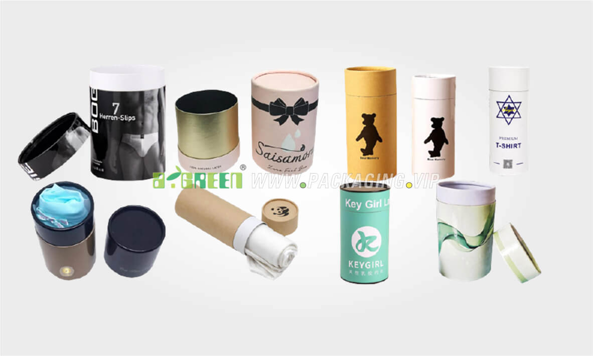 Cardboard Tube For clothing - One-stop printing and packaging custom
