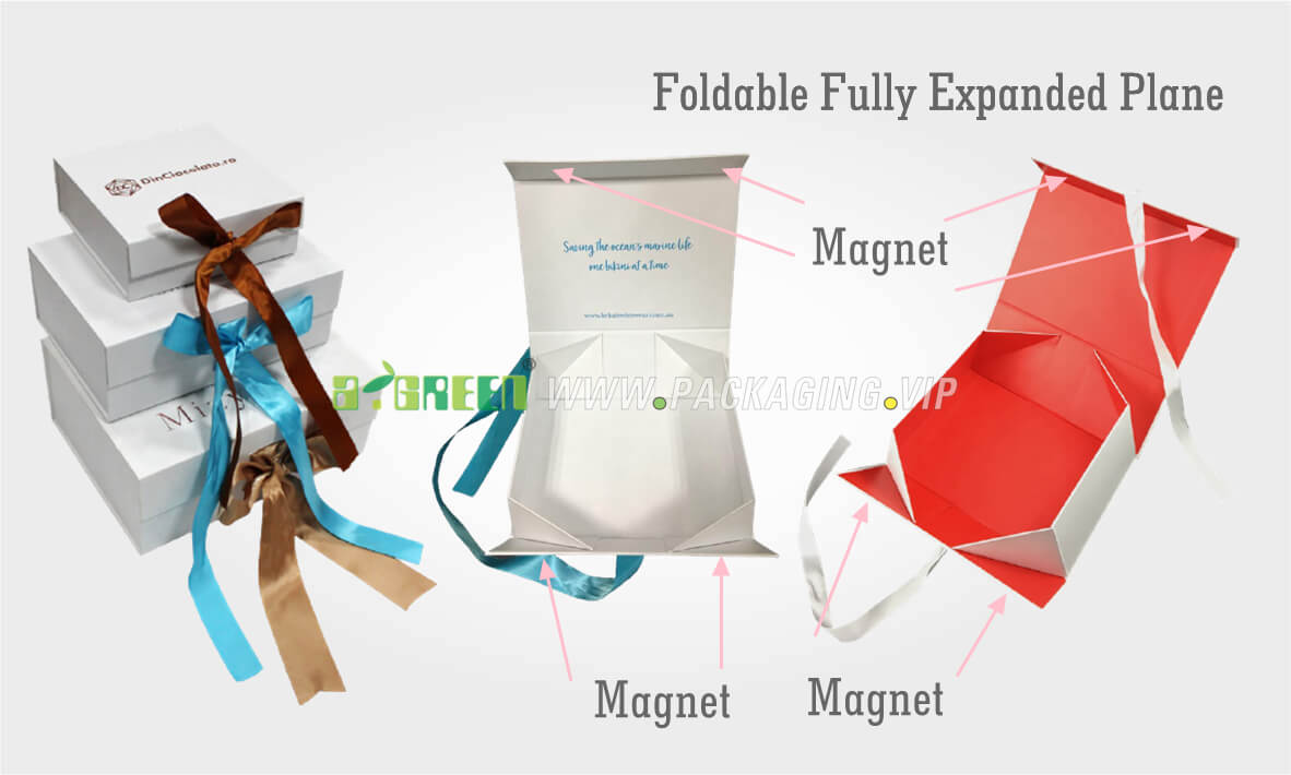 t shirt packaging Folding magnet - One-stop printing and packaging custom